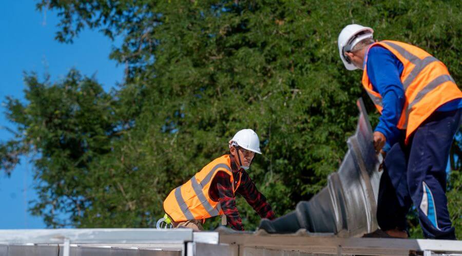 Professional metal roof installation in Cedar Valley, UT